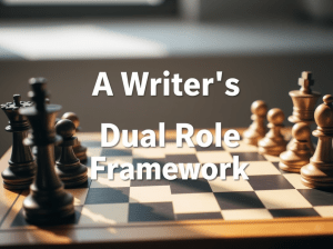 “Black pieces” and “White pieces” — A Writer’s Dual Role&nbsp;Framework