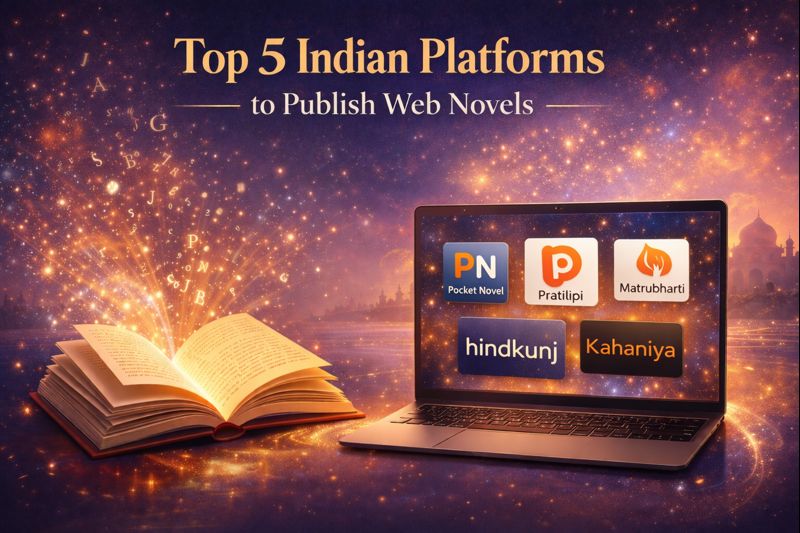 Top 5 Indian Platforms to Publish Web Novels in Hindi and Regional&nbsp;Languages