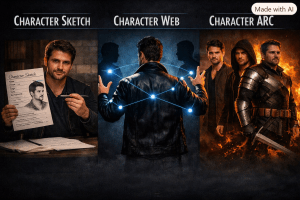 Character Sketch vs Character Web vs Character Arc: The Complete Guide for Writers.