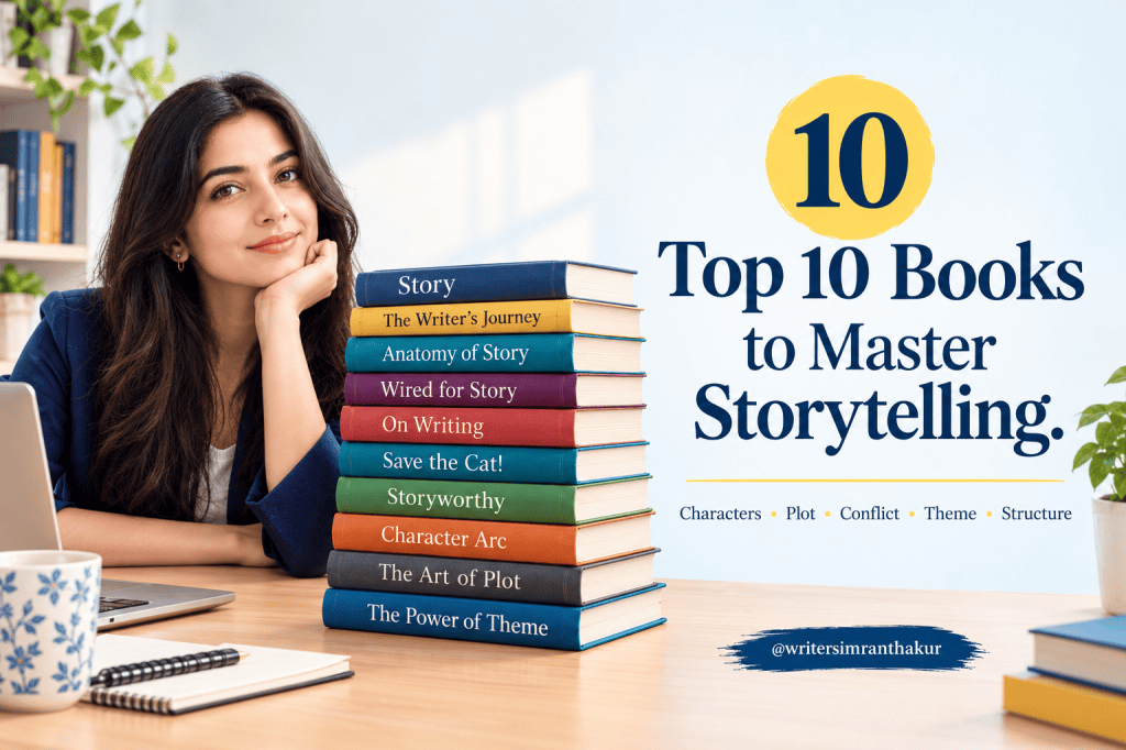 Top 10 Storytelling Books Every Writer Should Read to Master the Craft of Writing.