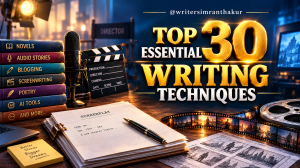 Top 30 Essential Writing Techniques Every Writer Should Know to Master Storytelling.